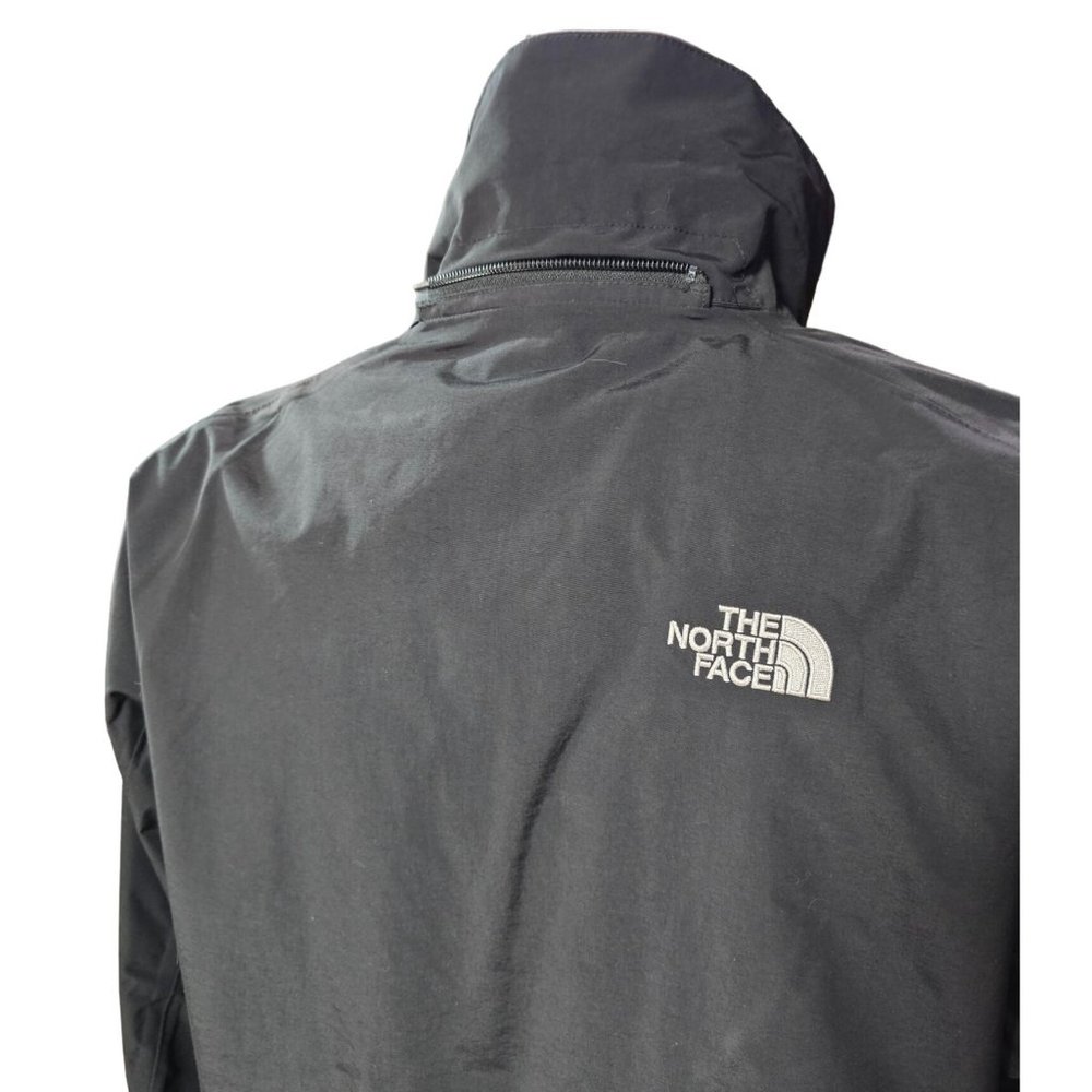 The North Face Men's Black Lightweight Jacket with Drawstring Bottom Hem, Size L - Picture 6 of 8